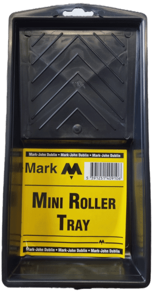 MARK MINI ROLLER PAINT TRAY - 4" - BLACK