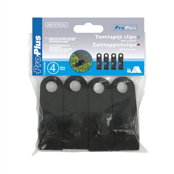 TARP CLIPS WITH SCREWS - SET OF 4 PIECES