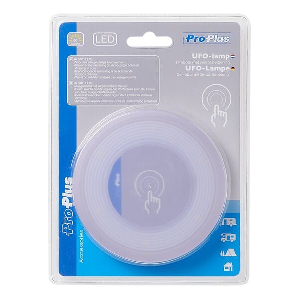 UFO LAMP - DIMMABLE - WITH SENSOR CONTROL