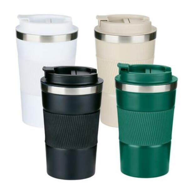 ALPINA VACUUM TRAVEL COFFEE CUP - 350ML - STAINLESS STEEL