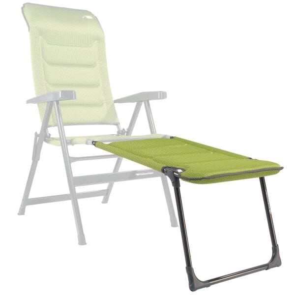 CAMPING FOOTREST HIGH-Q SERIES, LIGHT GREEN (COMPATIBLE WITH HIGH-Q BASIC CHAIR)