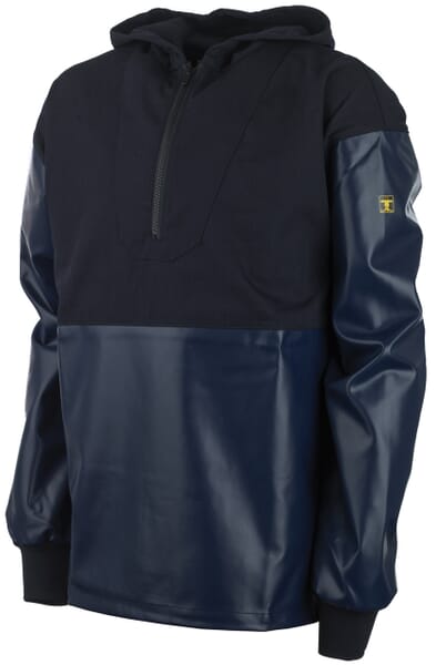 GUY COTTON DRAKE HOODED SMOCK