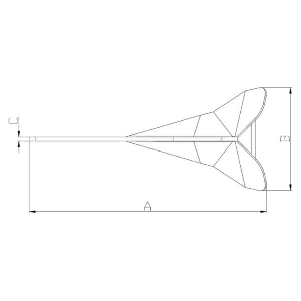 TALAMEX DC (DELTA) GALVANISED ANCHOR