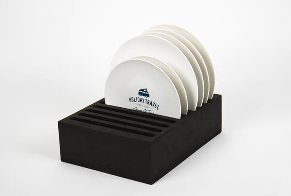 CAMP4 FOAM PLATE HOLDER / ORGANISER 33X25X10CM
