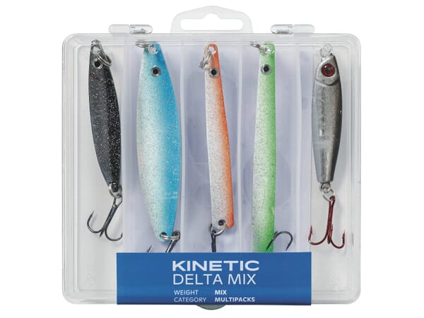 KINETIC DELTA ASSORTED LURES 5-PIECE MULTIPACK