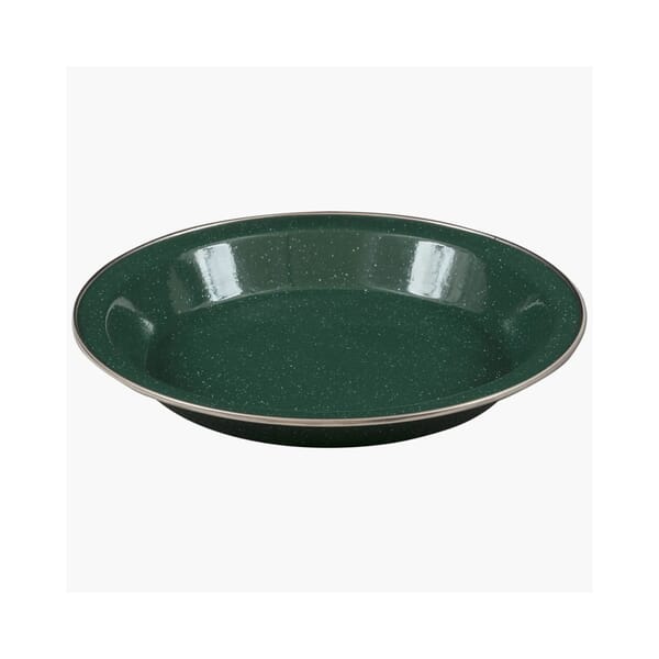 DELUXE ENAMEL VINTAGE CAMPING / BOATING PLATE