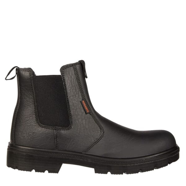 SS600 BLACK SAFETY DEALER BOOT - BLACK