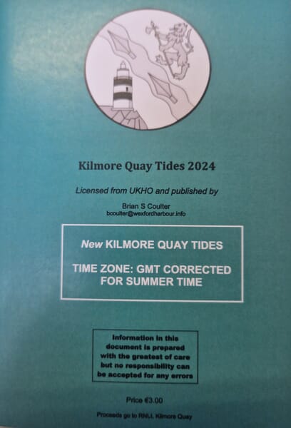 Kilmore Quay Tide Table 2024