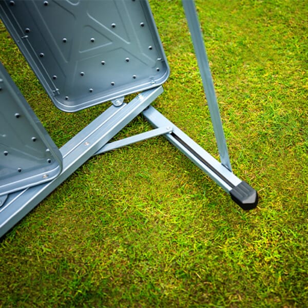 FOLDABLE STEEL DOUBLE STEP