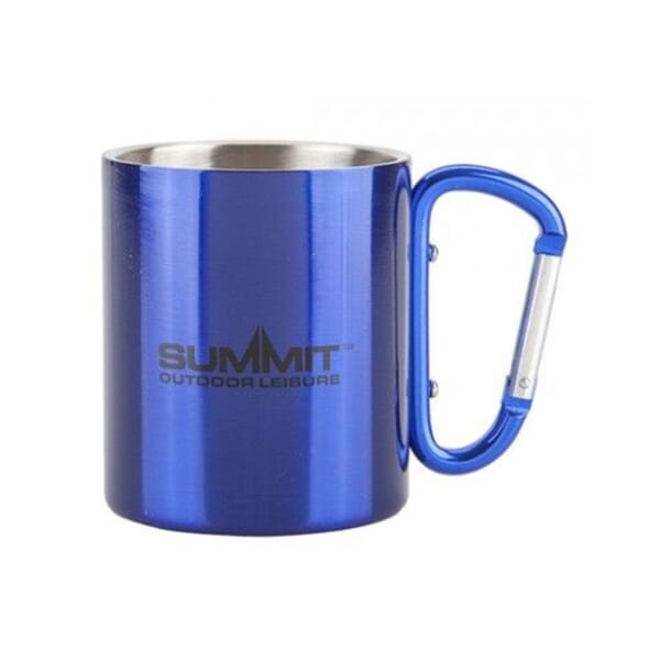 SUMMIT CARABINER HANDLE MUG - STAINLESS STEEL - 300ml