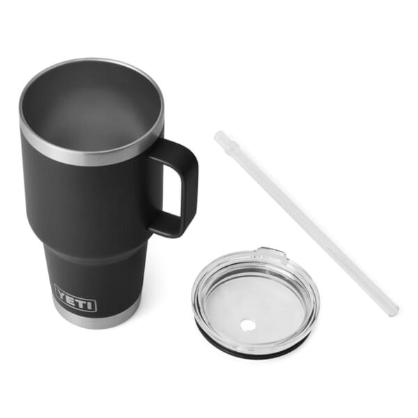 YETI RAMBLER 35OZ STRAW MUG BLACK
