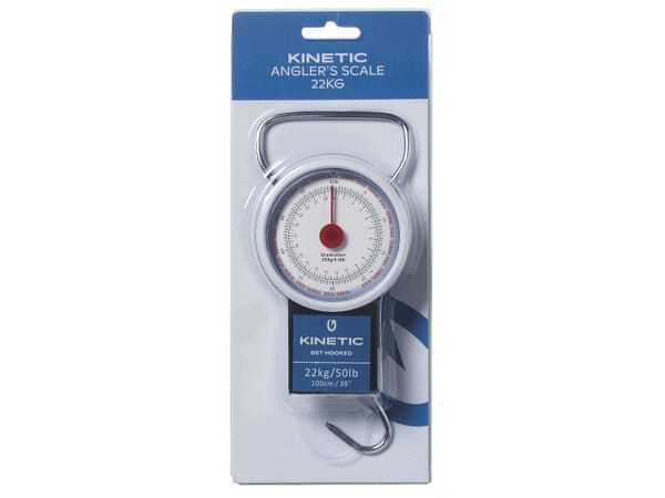 KINETIC ANGLER'S HANGING SCALES 22KG/50LB