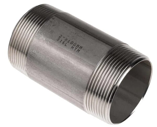 Nipple Barrel 316 Astm-A351 150Lb