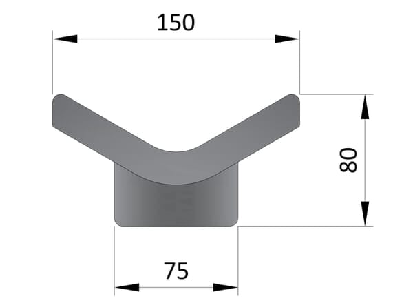 Bow Snubber Block Blue