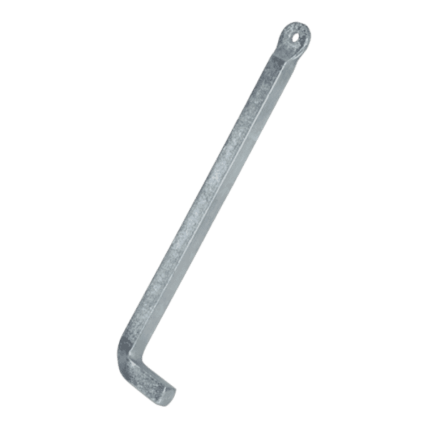 Key For Sunk Square Hole Shackle GP Tested