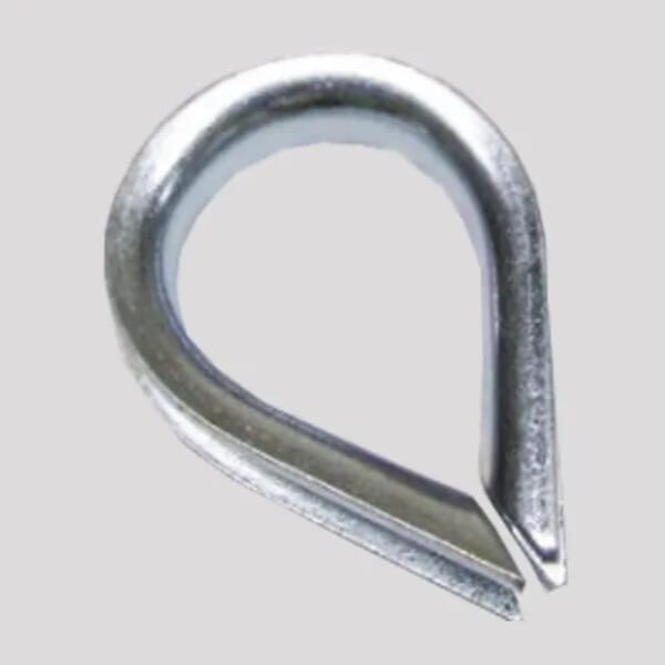 Thimble Pear Galvanised or Zinc BS464