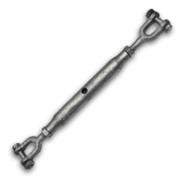 Bottlescrew/Rigging Screw Galvanised HD Jaw-Jaw Closed Body G-6343