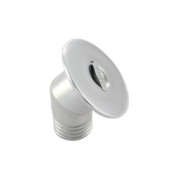 Deck Filler 1.1/2" Stainless Steel A4 Diesel Angled 30 Degree