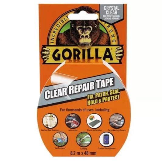 Tape Gorilla Clear Repair 48mm X 8.2Mtr