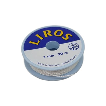 WHIPPING TWINE NO.1 - 1MM - 30M - WHITE WAXED
