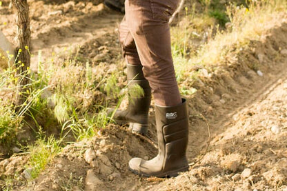 POLLYBOOT GALAXY-VEGA-STANDARD WELLINGTON - GREEN - NON-SAFETY
