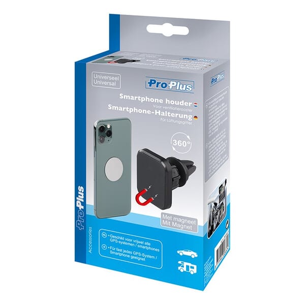 UNIVERSAL PHONE HOLDER WITH MAGNET FOR VENTILATION GRILL