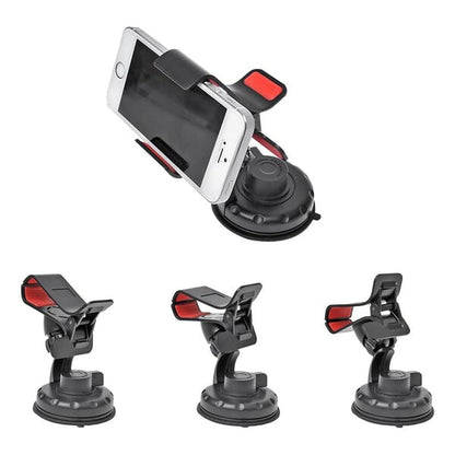 UNIVERSAL GPS/MOBILE HOLDER WITH SUCTION CUP