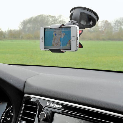 UNIVERSAL GPS/MOBILE HOLDER WITH SUCTION CUP