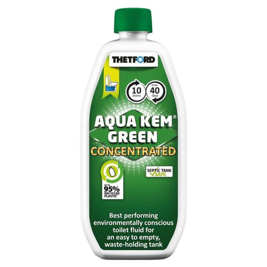 THETFORD TOILET FLUID AQUA KEM GREEN CONCENTRATED 750ML