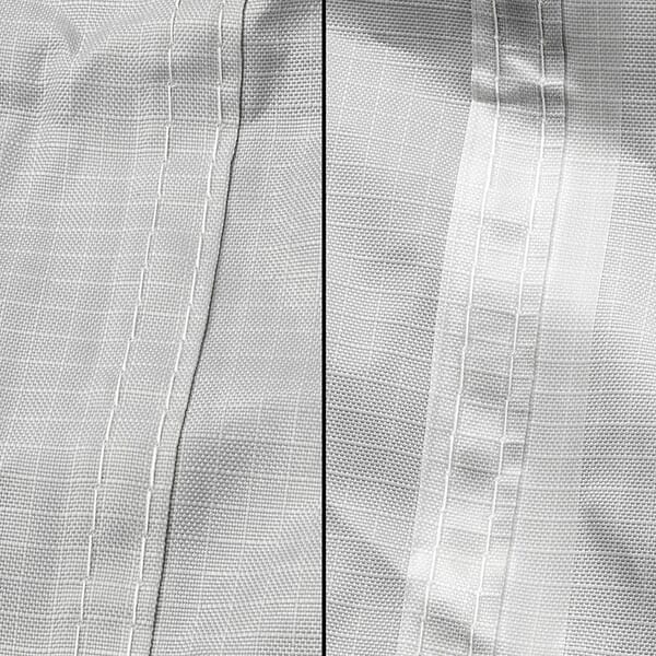 XL BICYCLE COVER FOR 2 BIKES - RIPSTOP MATERIAL - WITH WARNING SIGNAL PLATE COMPARTMENT