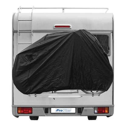 BICYCLE COVER  FOR 2 BIKES ON REAR MOUNTED RACK