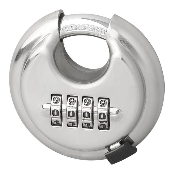 DISCUS LOCK WITH NUMBER COMBINATION