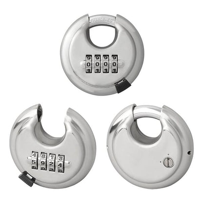 DISCUS LOCK WITH NUMBER COMBINATION