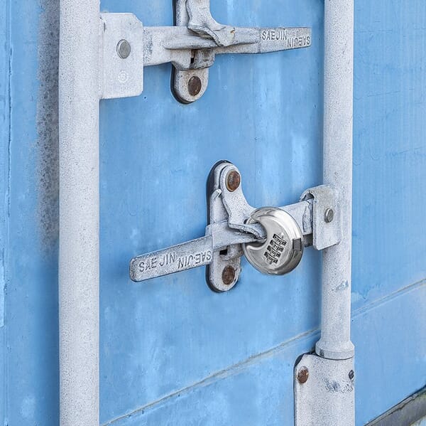 DISCUS LOCK WITH NUMBER COMBINATION