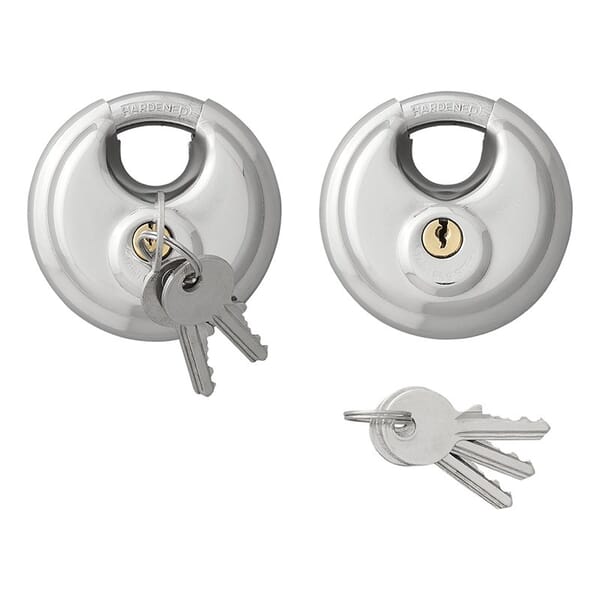 DISCUS LOCK WITH KEYS
