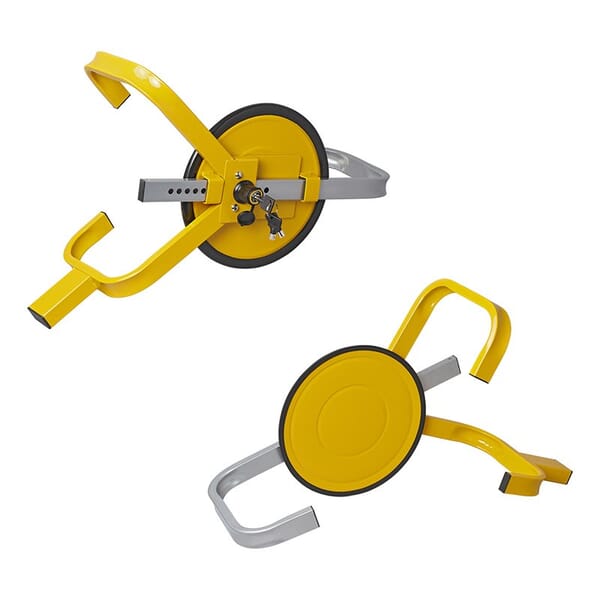 WHEEL CLAMP 13-16INCH WITH STEEL DISC