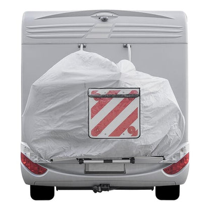 PLASTIC REAR WARNING SIGN WITH REFLECTORS - 50X50CM