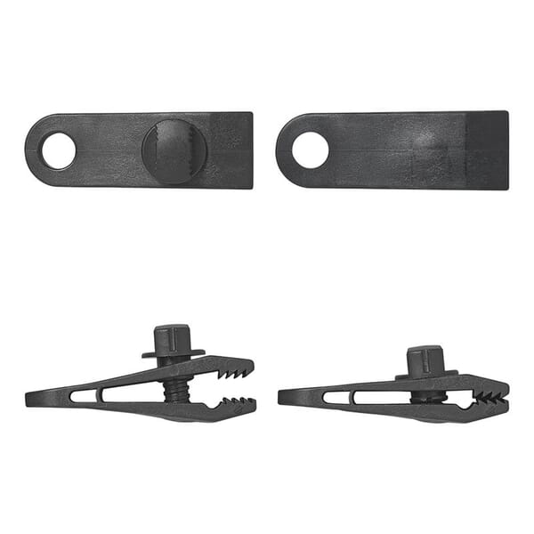 TARP CLIPS WITH SCREWS - SET OF 4 PIECES