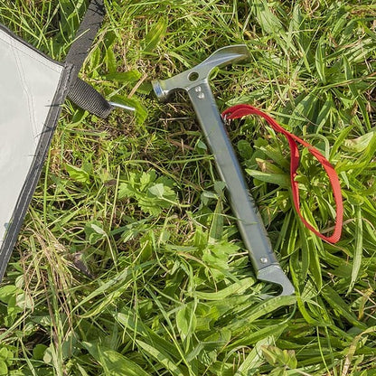 HAMMER WITH TENT PEG PULLER