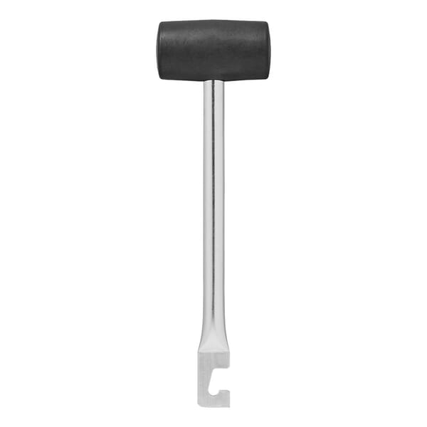 RUBBER HAMMER WITH TENT PEG PULLER