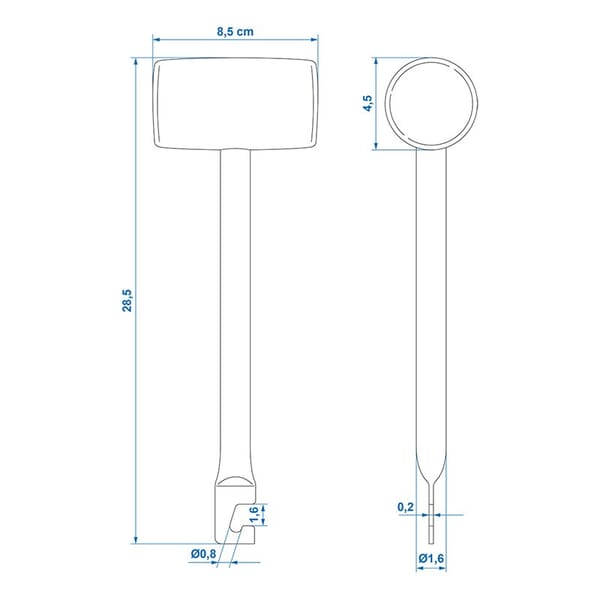RUBBER HAMMER WITH TENT PEG PULLER