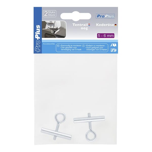 AWNING RAIL EYELET - 5-6MM - 2PIECE SET