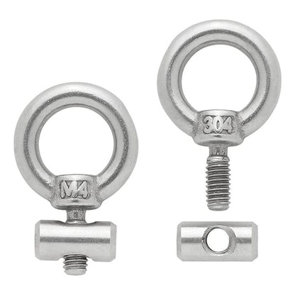 AWNING RAIL STOPPER 6-9MM - 2PIECE SET - STAINLESS STEEL