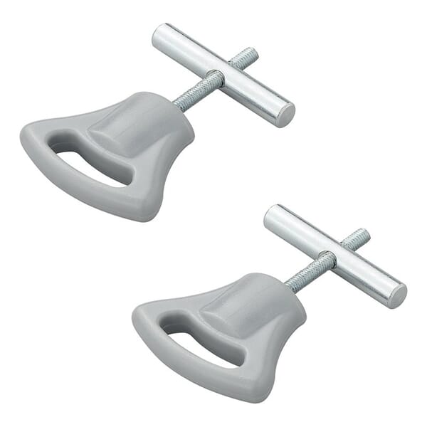 AWNING RAIL STOPPER WITH PLASTIC BUTTON - 5-6MM - 2PIECE SET