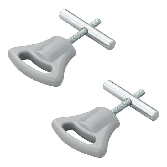 AWNING RAIL STOPPER WITH PLASTIC BUTTON - 5-6MM - 2PIECE SET