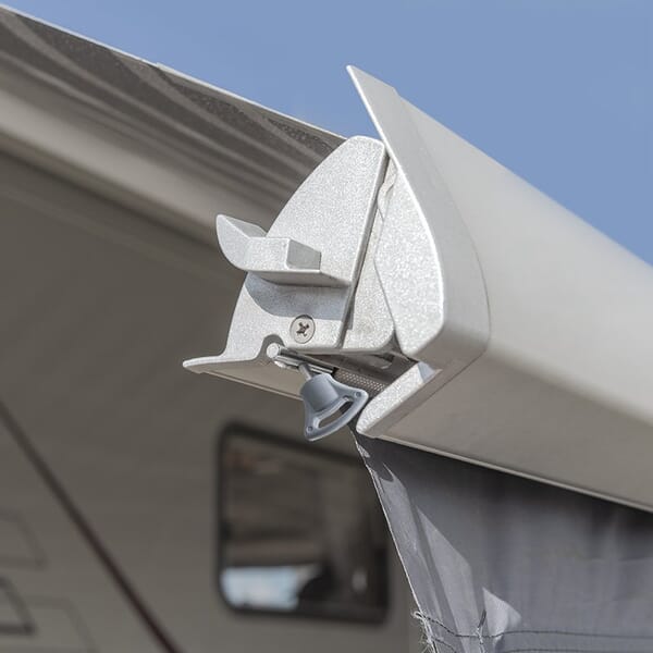 AWNING RAIL STOPPER WITH PLASTIC BUTTON - 5-6MM - 2PIECE SET
