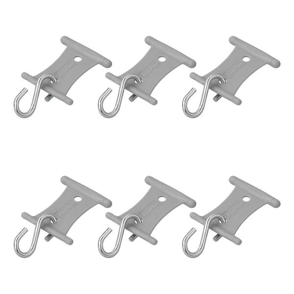 HANGER WITH S-HOOK FOR 5/6MM OR 7/8MM TENT RAIL