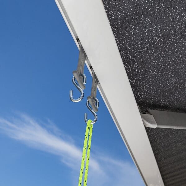HANGER WITH S-HOOK FOR 5/6MM OR 7/8MM TENT RAIL