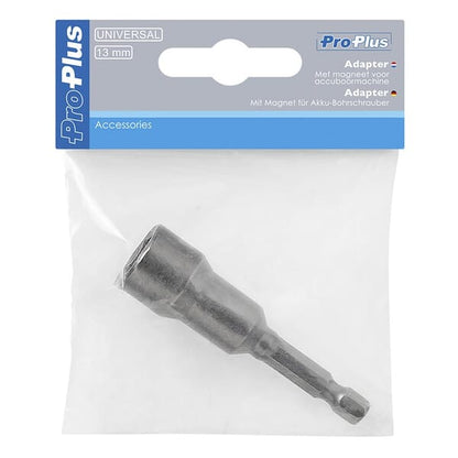 13MM ADAPTER WITH MAGNET FOR ACCU DRILL