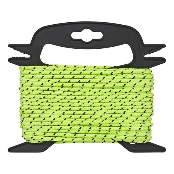 GUY LINE 4MM X 20M FLUORESCENT ON REEL